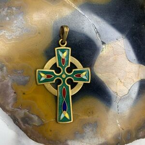 Celtic Cross Pendant Double-Sided